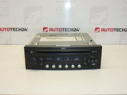 Autoradio avec CD MP3 Citroën Peugeot 9662925977 6564CJ