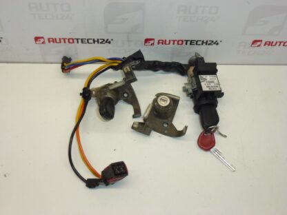 Kit serrure boitier allumage + 2 clés PEUGEOT 406 4162Y5 4162R7