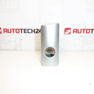 Cache serrure de porte avant droite Citroën Peugeot chromé 9119L8